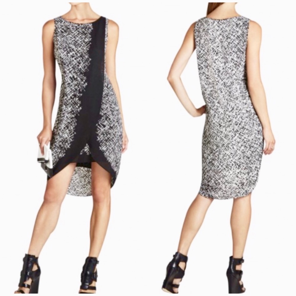 BCBGMAXAZRIA Audra Printed Dress Sz. 06